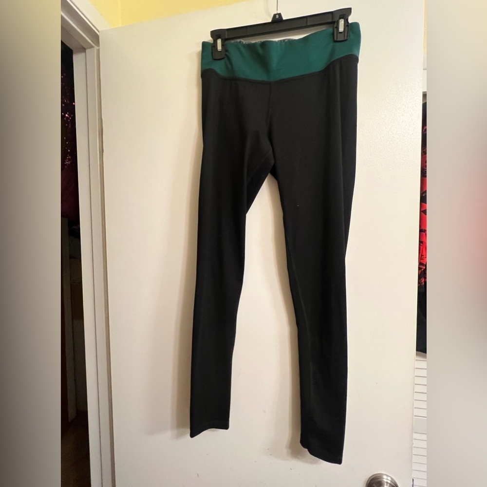 OREGON DUCKS VS PINK LOVE BLACK & GREEN LEGGINGS SZ XS/S